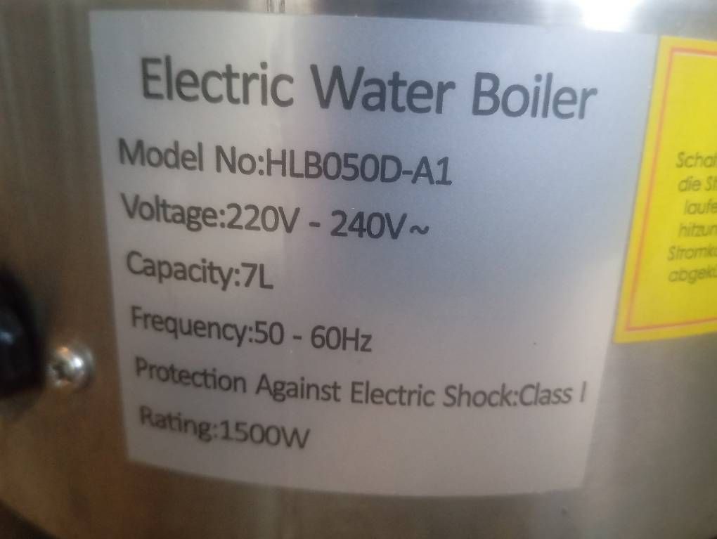 Bouilloires électriques: Wasserboiler 1500 watt – D'occasion à Basel par Petergunn 4