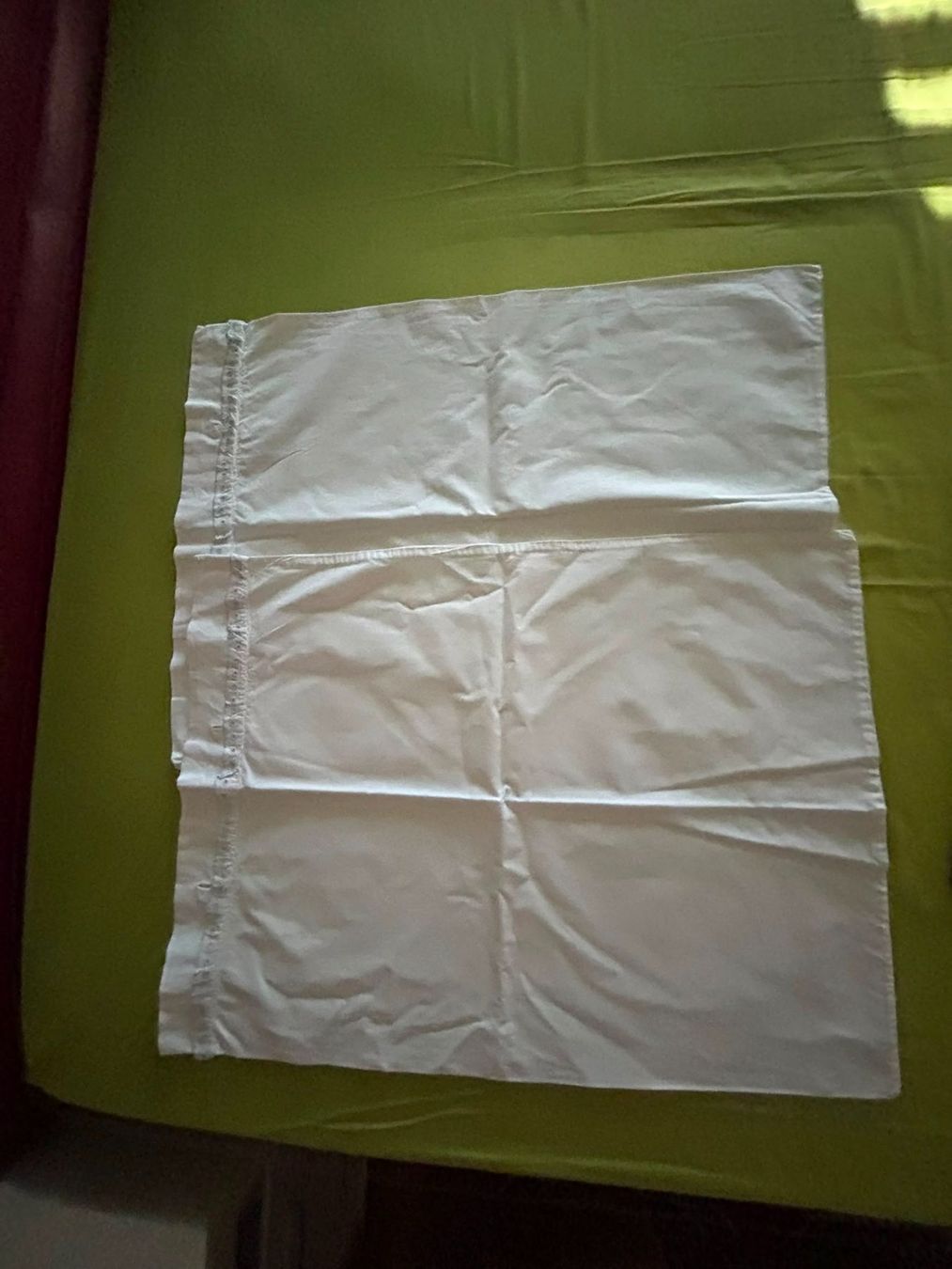 Bettwäsche: 2 federe cuscini bianche 46x56 cm – Gebraucht aus Melano von H-Sara