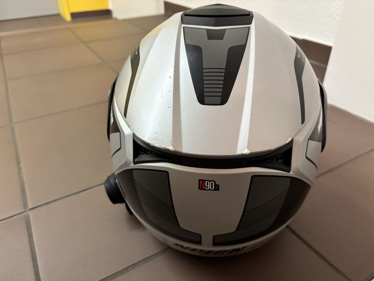 Caschi & visiere: Motorradhelm Nolan Klapphelm silber neuwertig – Usato da Hochdorf venduto da and_m75p 5