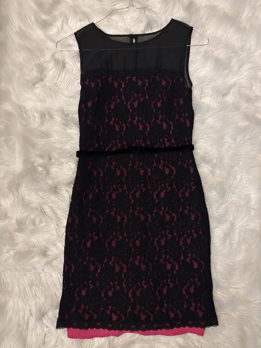 Kleider: Cocktailkleid (schwarz/pink) – Gebraucht aus Rüschlikon von cloudy_scotch