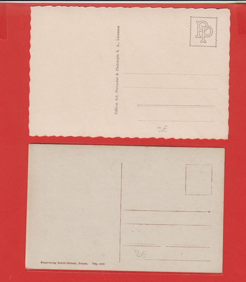 Cartoline postali: 4 alte Ansichtskarten kleine + grosse Scheidegg – Usato da Vitznau venduto da Ropaku 3