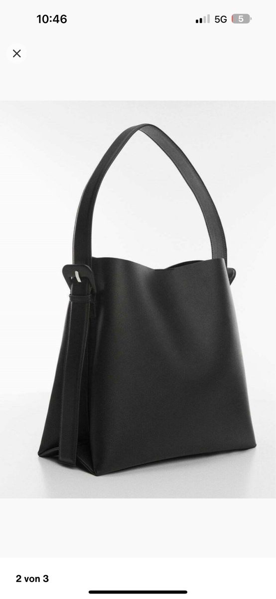 Mango Borse da donna: Schwarze Tasche LUCIA Mango – Nuovo (secondo la descrizione) da Sissach venduto da chschweizer99 1