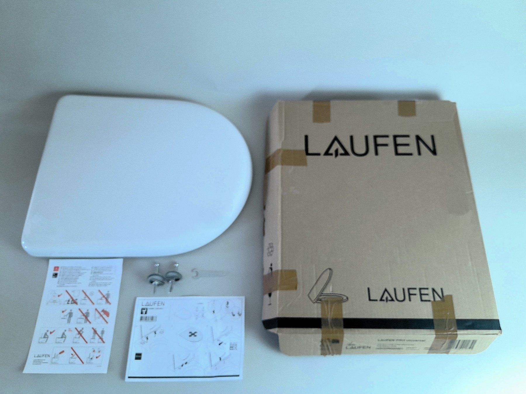 Laufen WC: LAUFEN PRO Universal WC-Sitz mit Deckel – Neu (gemäss Beschreibung) aus Liebefeld von Restwert_Liebefeld 1