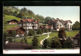 AK Adelboden, Grand Hotel Kurhaus, 1915