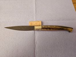 Tanuccio Leoni Iscanu Damasco 12 cm manico corno