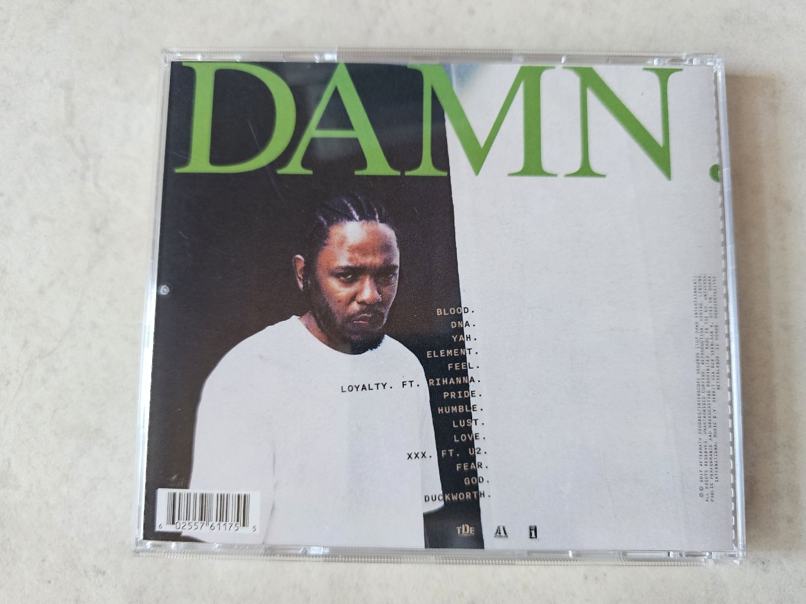CDs: Kendrick Lamar  -  Damn – Gebraucht aus Schneisingen von backstore24 1