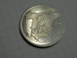 Spanien 2 Peseten, 1984