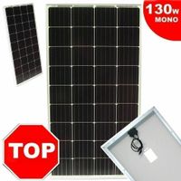 55426 - Solarpanel 130W - Monokristallin Solarzelle Solar