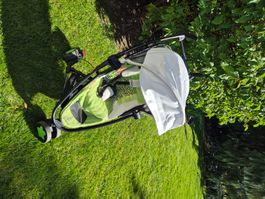 Kinderwagen Quinny Yezz grün-schwarz gut erhalten