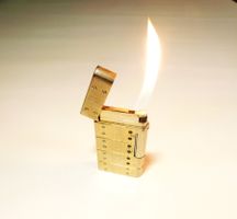 Vintage Feuerzeug Zaima Cavalier 1970er