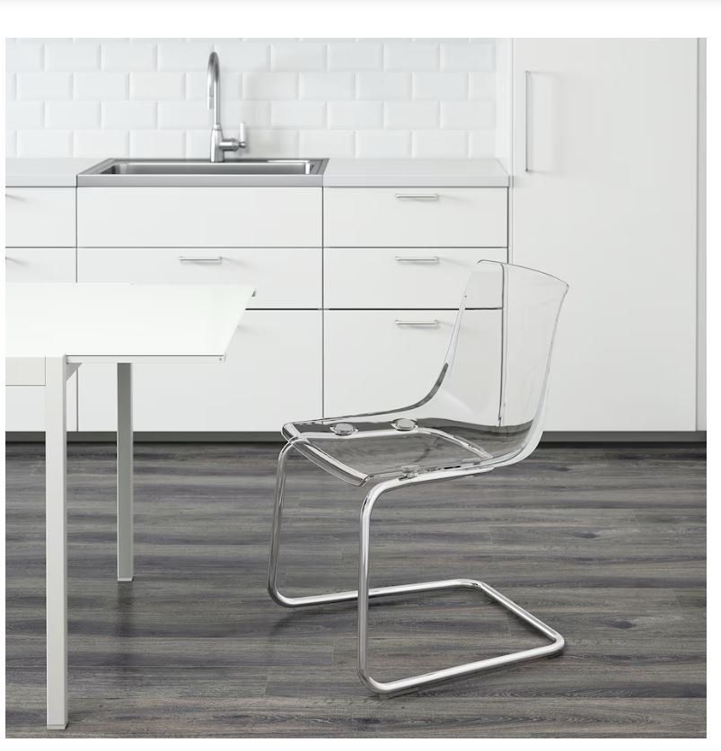 Ikea Stühle: TOBIAS - Stuhl, transparent/chromed – Neu (gemäss Beschreibung) aus Mols von Jeffrey_Daeng 2