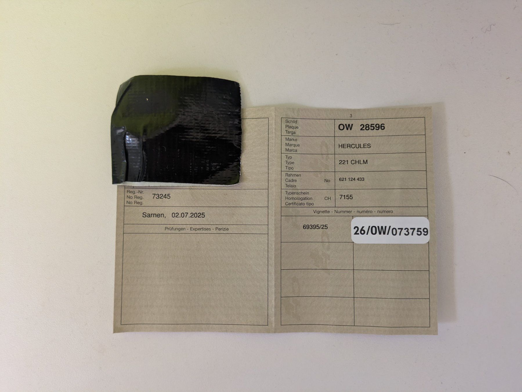 Hercules Ciclomotori: Mofa Hercules Sachs 503 – Usato da Sarnen venduto da dur_r2k6 6