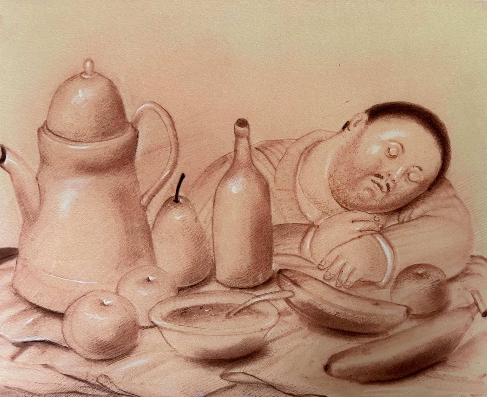 Poster & Bilder: Fernando Botero: Untitled 34/300 – Neu (gemäss Beschreibung) aus Meilen von Smgdesign 5
