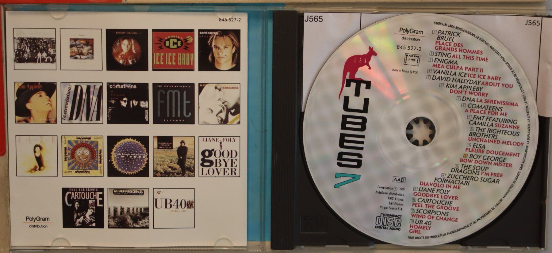 CD: Tubes 7 - 18 Titres – Usato da Luzern venduto da CONTENTI 1