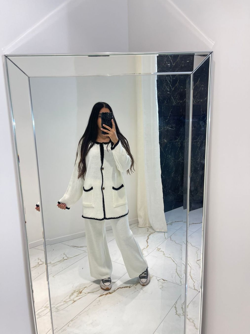 Maglioni & Felpe: Ensemble blanc  - Taille unique - Doux ✨ – Nuovo e nell'imballaggio originale da Les Acacias venduto da hin_k986 1