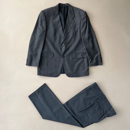 dunkelgrauer Vintage Anzug Ing Loro Piana - SUPER 110’S 🩶