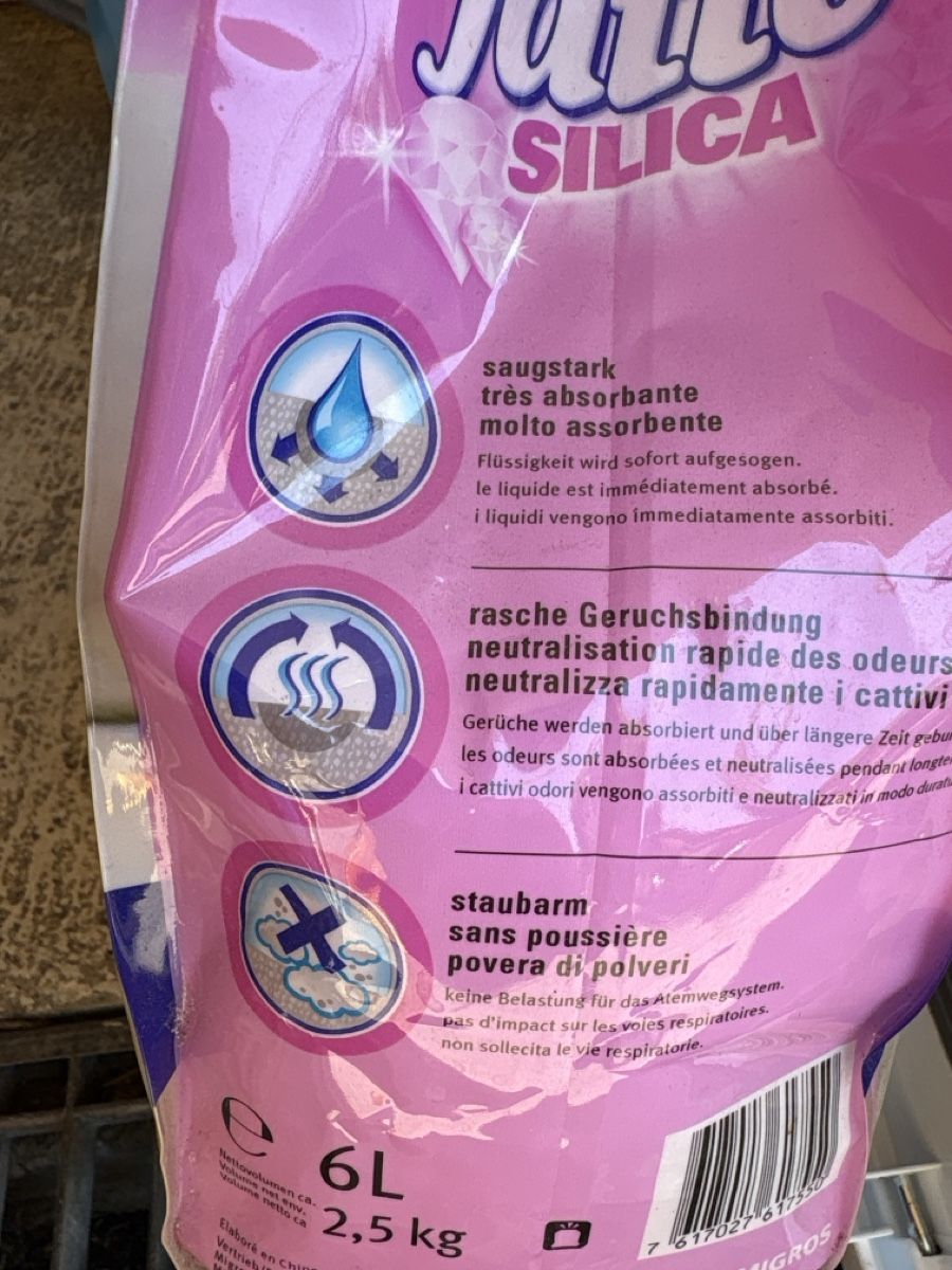 Gattaiole: 2x litière chat silicats non agglomérant neuf – Nuovo (secondo la descrizione) da Bôle venduto da jes_987t 2