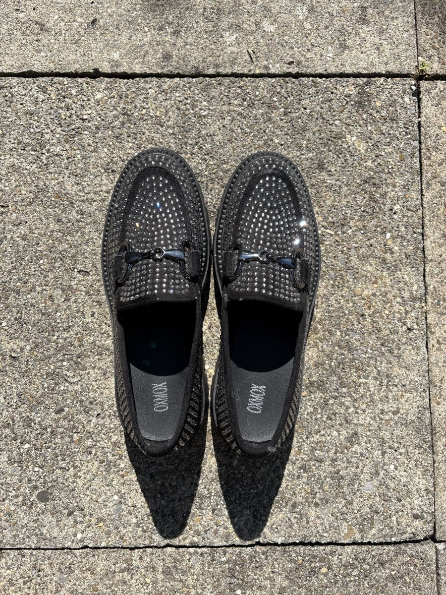 Damenschuhe: Oxmox Loafers mit Glitzersteinen – Neu (gemäss Beschreibung) aus Zürich von linus8910