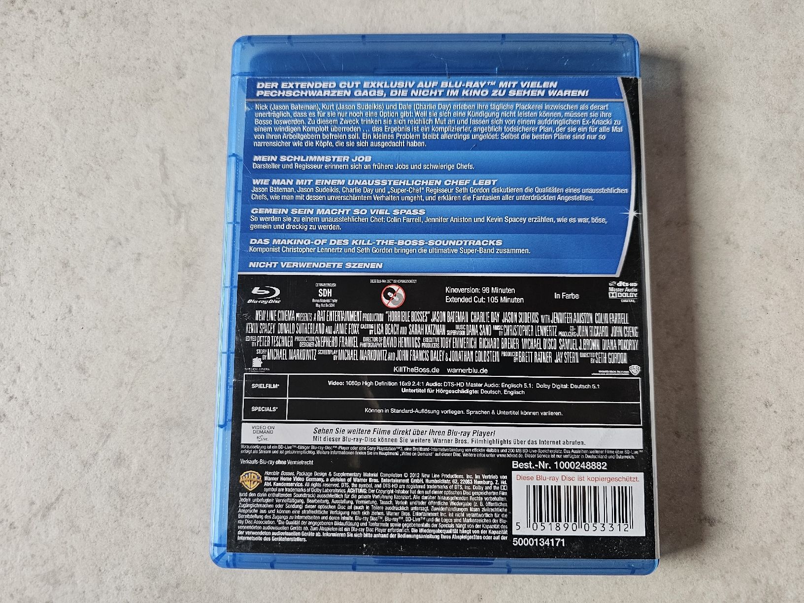 Tutti i DVDs: Kill The Boss  /  Bluray – Usato da Schneisingen venduto da backstore24 1
