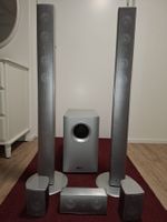Yamaha RX-A1020 mit Canton 5.1 Heimkinoanlage – Silber