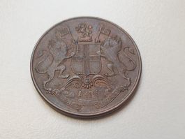 🇮🇳  India Quarter 1/4 Anna 1835