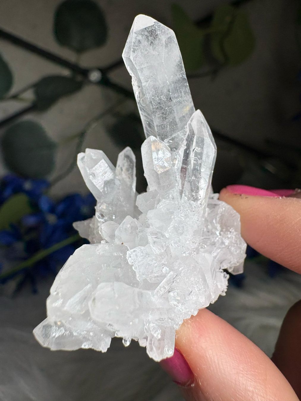 Minerali & Pietre curative: Kolumbianischer Lemurian-Quarz-Cluster – Nuovo (secondo la descrizione) da Neuheim venduto da m.hald 2