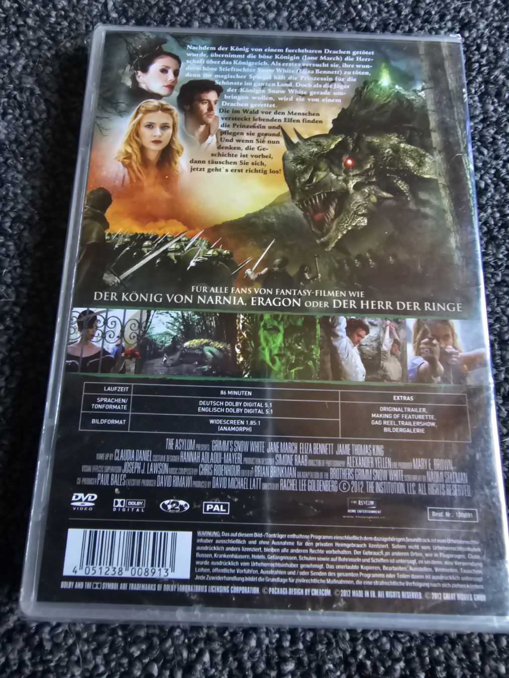 Tutti i DVDs: Snow White DVD Neuverpackt – Nuovo e nell'imballaggio originale da Ruswil venduto da jan_bxl5 1