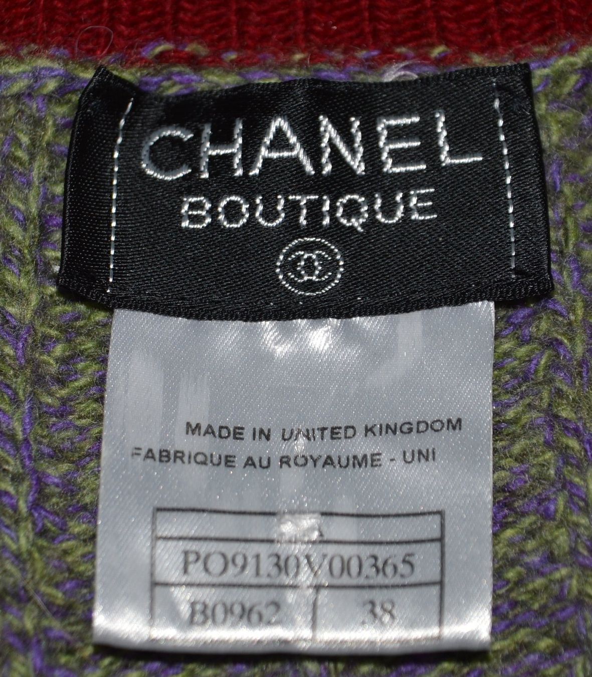Chanel Gilet & Giacche senza maniche: Chanel Pullover  / pull 38 - 100 % Kaschmir / cachemire – Usato da Collonges venduto da Auganien 5