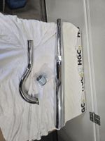 Auspuffanlage für Oldtimer Motorräder, Top Zustand! Neu