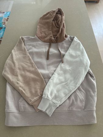 🩷 Nike Hoodie | Rosa, Beige und Creme | Gr. XS