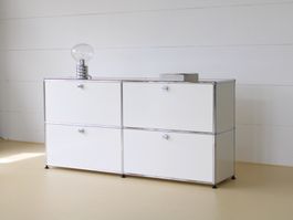 USM Sideboard in Reinweiss, Lieferung & Umbau möglich