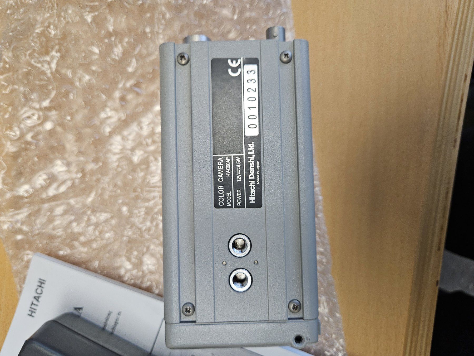 Hitachi Videocamere: Hitachi HV-C20A Farbkamera - Top Zustand – Usato da Basel venduto da Ekr 2