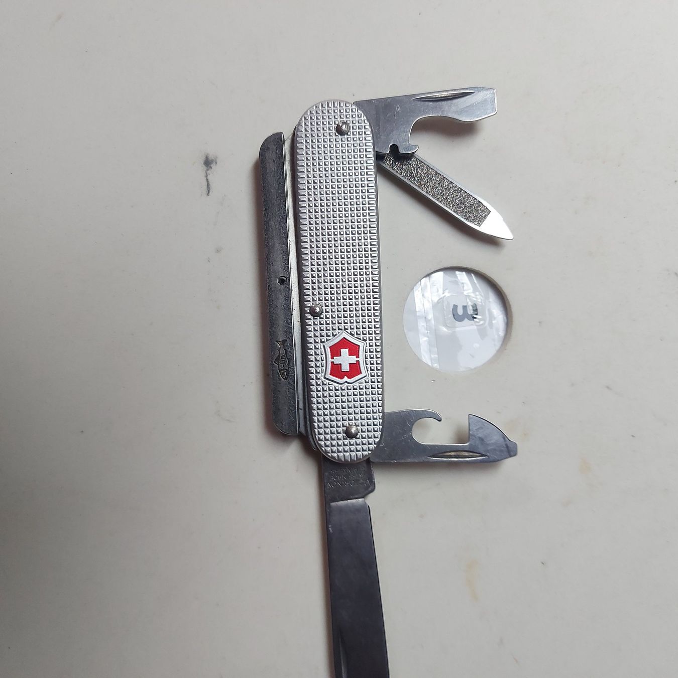 Coltelli tascabile: Vict.Feuerschlagmesser 83 mm Nr. 03 – Nuovo (secondo la descrizione) da Opfikon venduto da Seevogt47 3