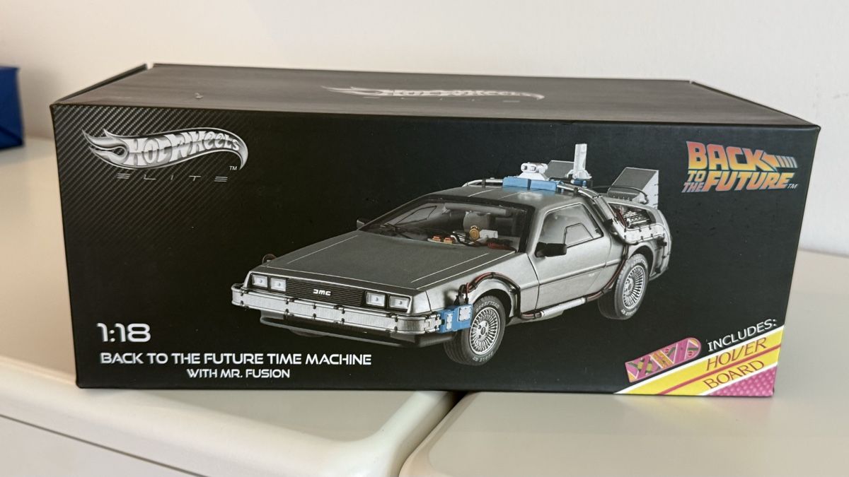 Hot Wheels Modellini d'auto: Hot Wheels Elite Delorean – Usato da Basel venduto da Zomeg