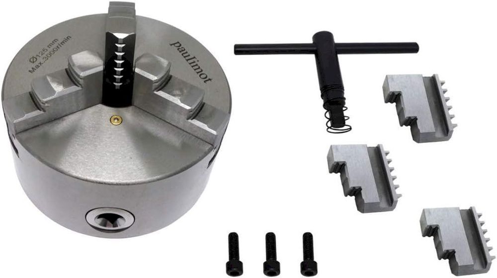 RÖHM Dreibackenfutter mit Innen- und Aussenbacken! D = 125mm | Kaufen