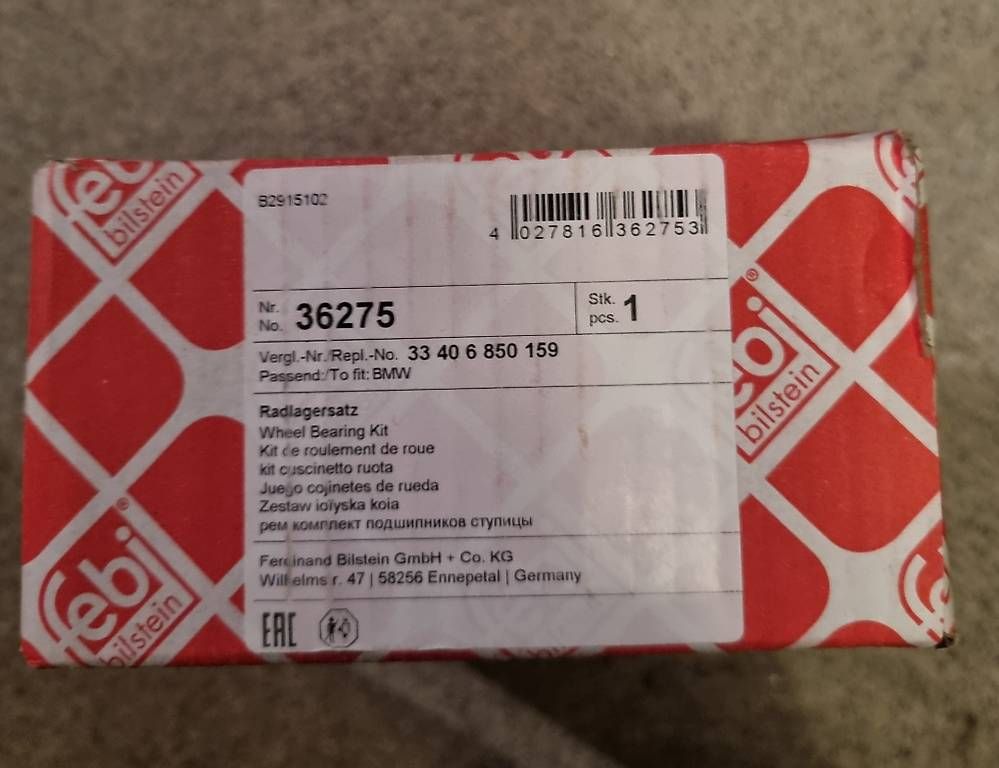 Cuscinetti a sfere: Bmw f10 Hinterradlager satz – Usato da Goldach venduto da Kv1975