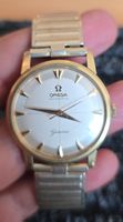 Omega Genève Automatik Uhr Goldplaque Gebraucht