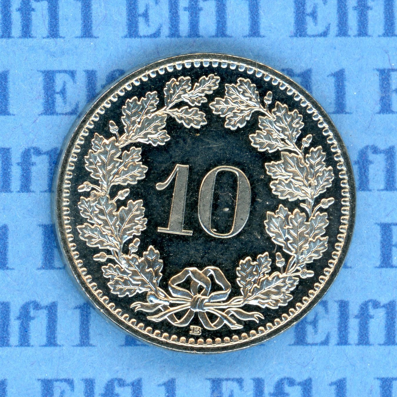 Tutti le monete: CHF___0.10 2017 -unz 10 Rappen – Usato da Widnau venduto da Elf11 1