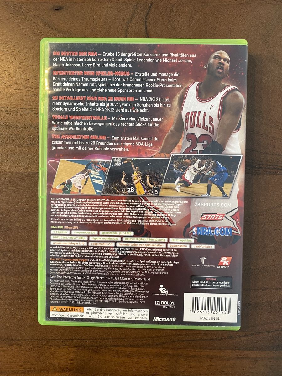 Microsoft Giochi: NBA 2K12 für Xbox 360 – Usato da Thunstetten venduto da Virus_33 2