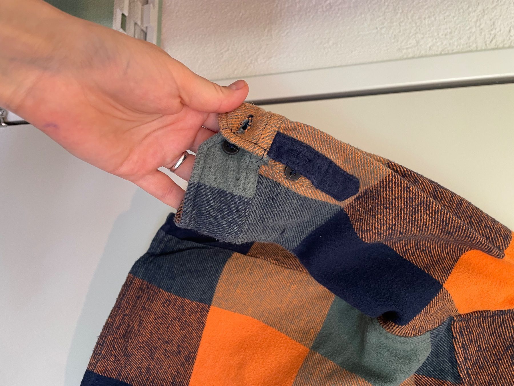 Camicie, T-shirt & Polo: Übergroßes Flanellhemd 104 – Usato da Schlieren venduto da gor_jgx7 2