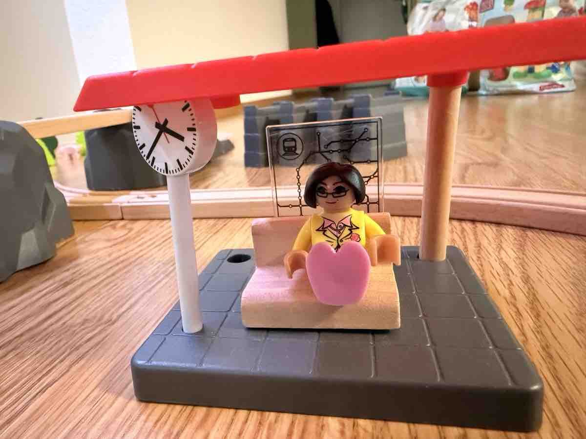 Lidl Spielzeuge: Playtive Junior Eisenbahn Holz Set – Gebraucht aus Rotkreuz von ZG6343 8