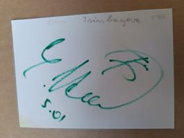 Elena Issinbajewa -  original Autogramm - Olympia Gold