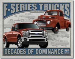 Blechschild-FORD F-SERIES TRUCKS