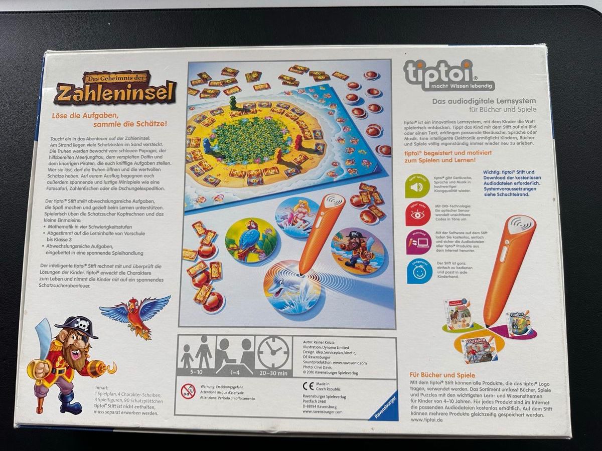 Tiptoi Spiele: Tiptoi Spiel: Zahlen-Roboter, Zahlenschatz, Lesezauber! – Gebraucht aus Roggwil TG von sch_6dls 3