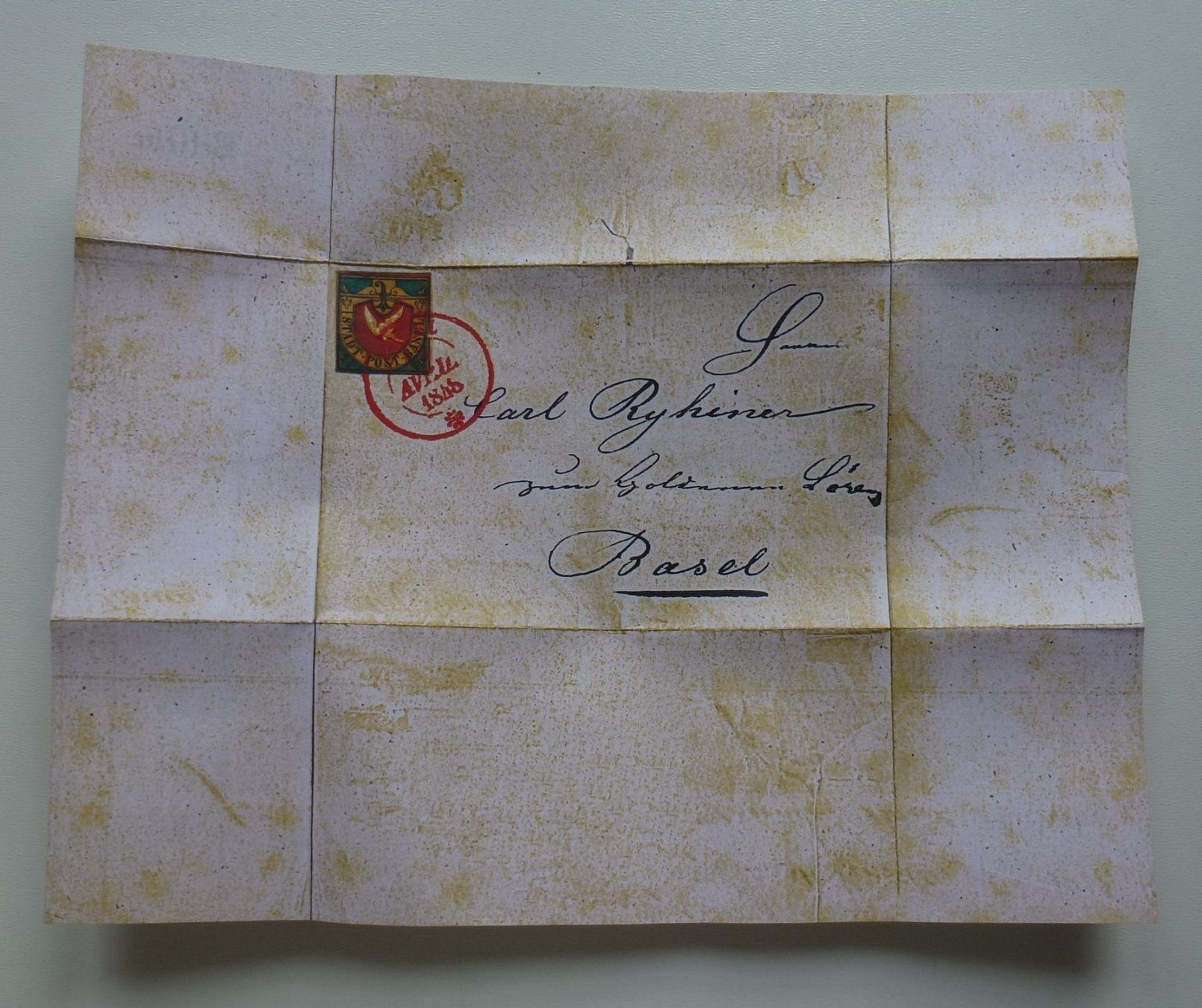 Tous les timbres: Reblik Baslertaubebrief 1848 – D'occasion à Walkringen par Casablanca777 1