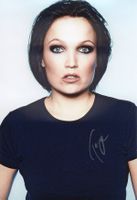 Original Autogramm von TARJA TURUNEN Nightwish auf Großfoto