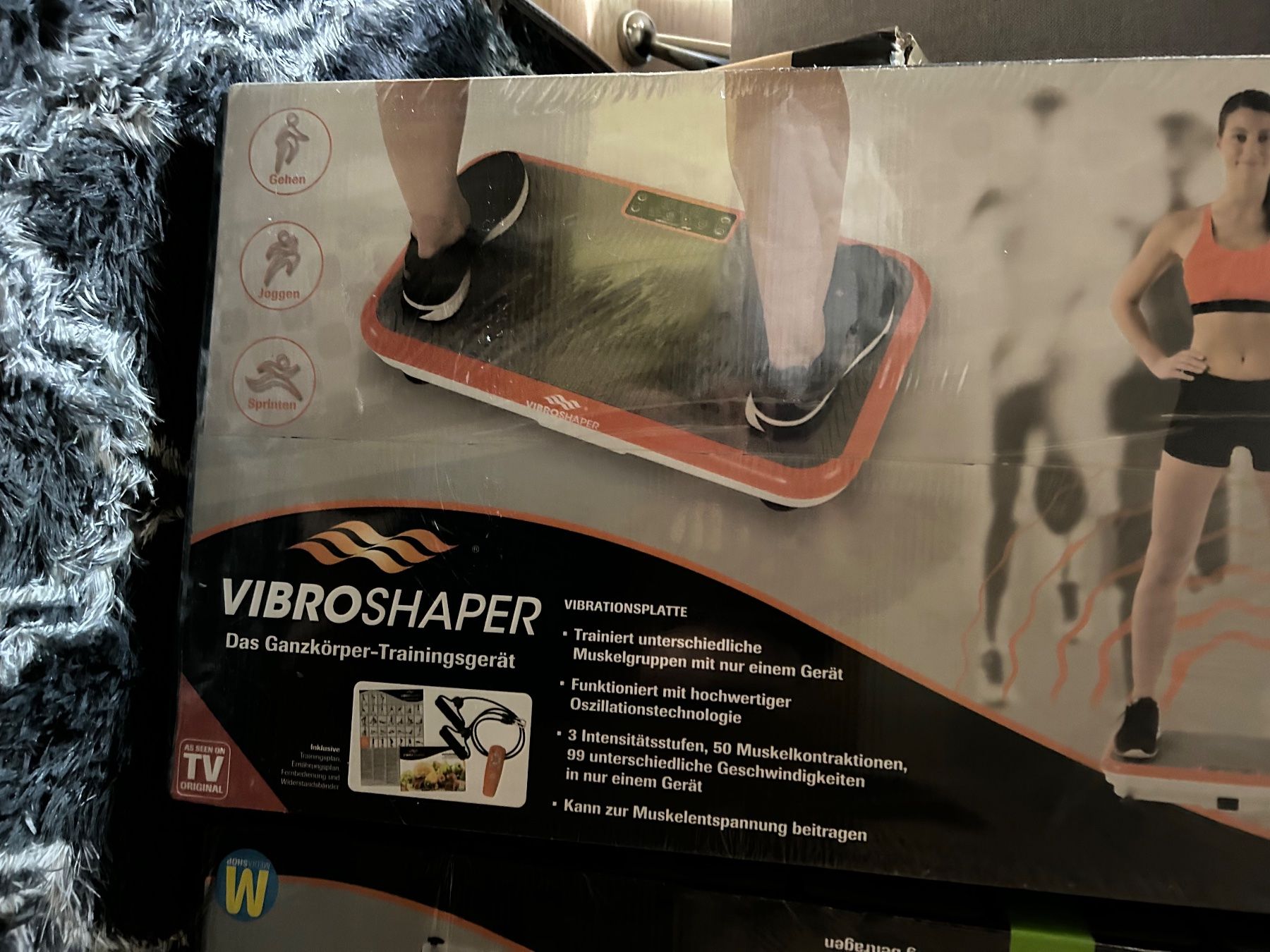 Vibroshaper Hometrainer: Vibroshaper Original verpackt 2 Stück – Nuovo e nell'imballaggio originale da Zeiningen venduto da Rakkon1