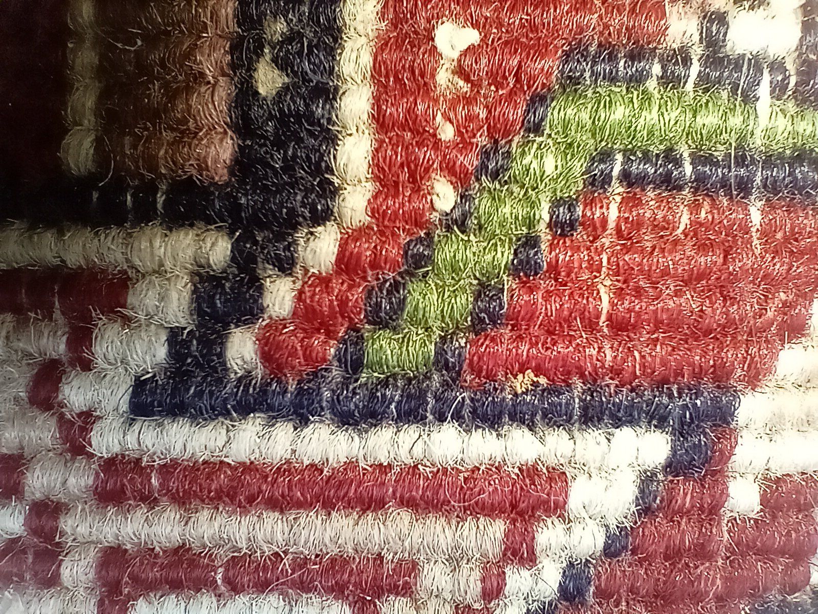 Teppiche: Echter Orientteppich, rot gemustert, Fransen, Top Zustand – Gebraucht aus Elgg von Feuerpferd7777-1966 6