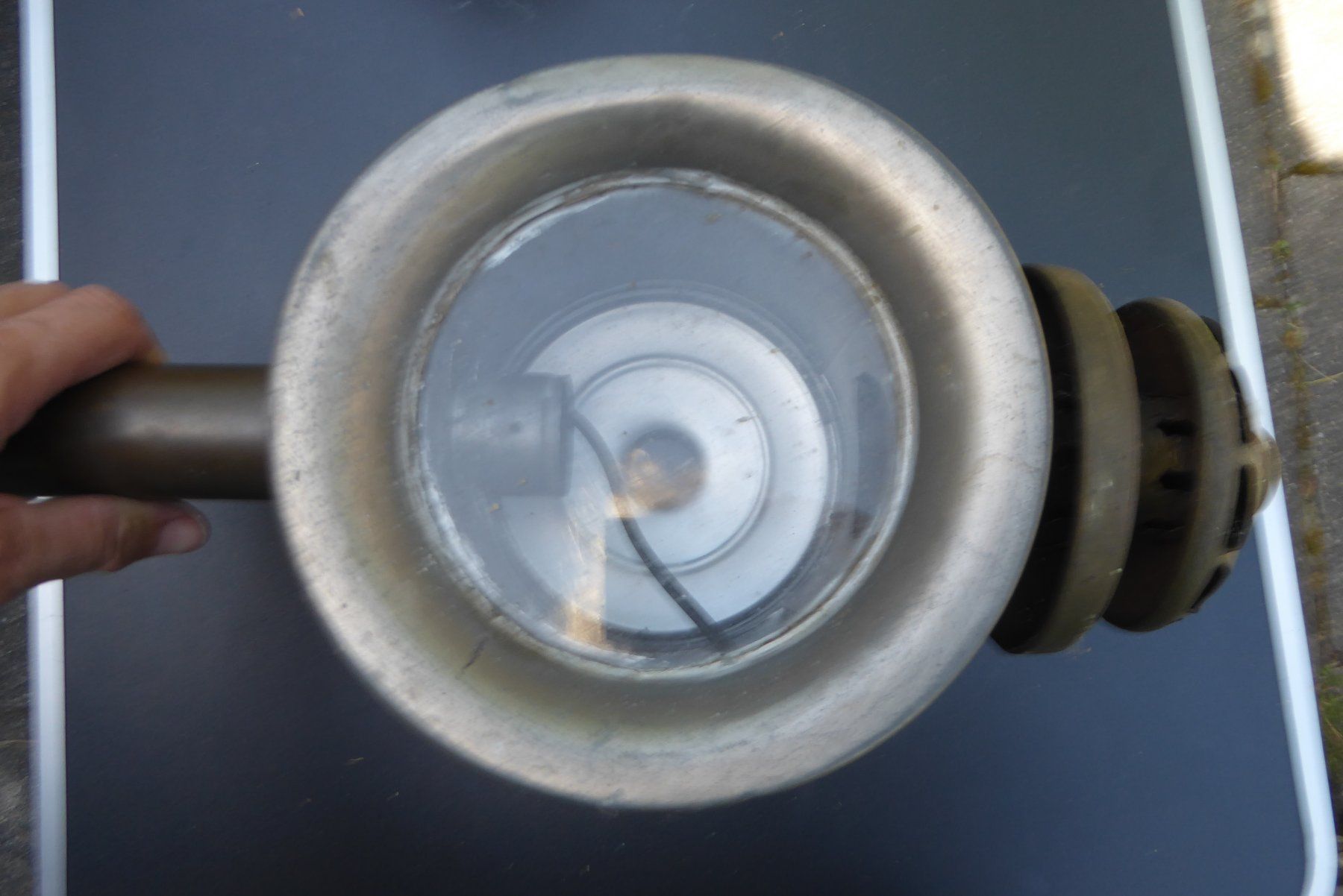 Lampade: Antike Wandlampe 40cm hoch elektrisch – Usato da Sargans venduto da Benziner 4