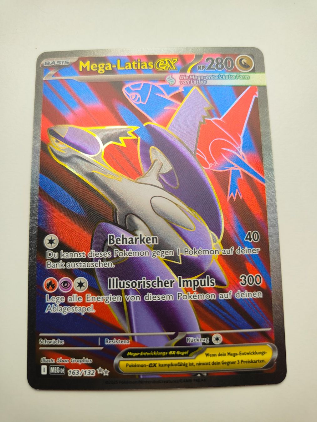Pokémon Sammelbilder & Trading cards: Pokemon Mega Latias Ex Full Art – Gebraucht aus Thalwil von FigurenFreunde